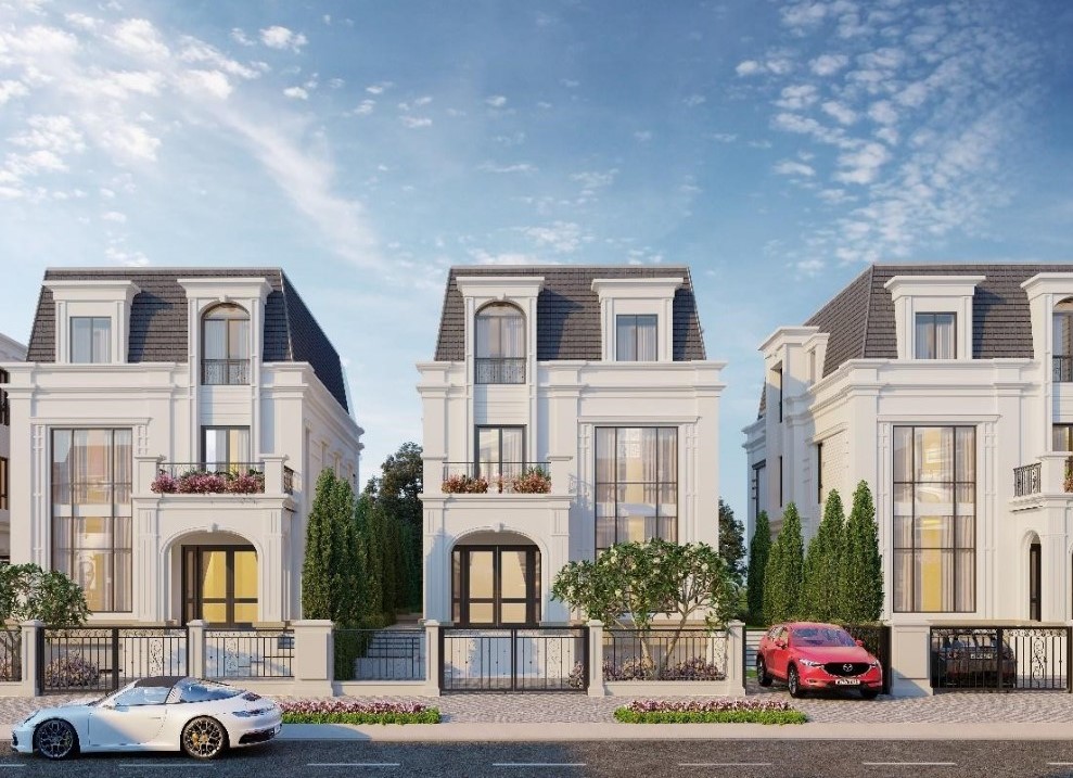 Vẻ đẹp hoàn mỹ của biệt thự có hầm tại đại đô thị Hinode Royal Park