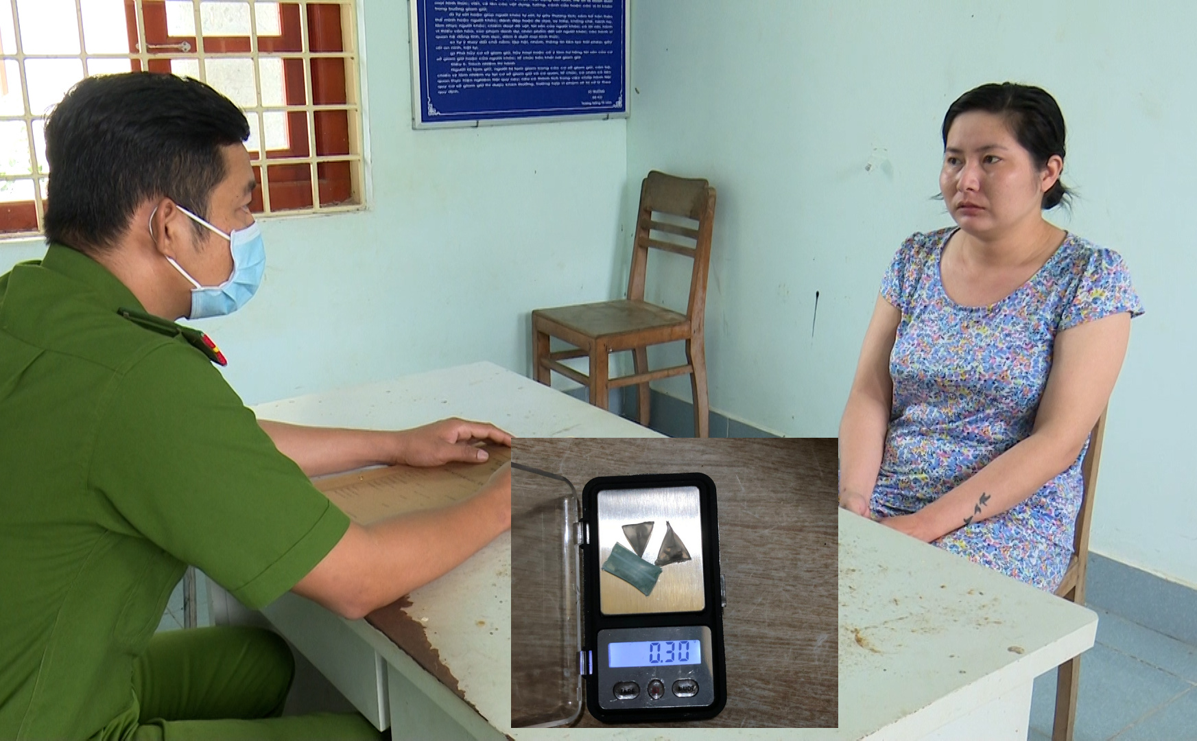 Khởi tố, bắt giam người phụ nữ tàng trữ trái phép chất ma túy