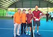 Chung kết đôi nam quần vợt nhóm tuổi 18-30 VKSND TP Hồ Chí Minh khẳng định sức trẻ