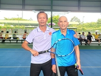 Kỳ phùng địch thủ giáp mặt, Lâm Đồng vô địch đơn nam quần vợt nhóm tuổi trên 50