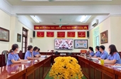 VKSND huyện Điện Biên tham gia phiên toà trực tuyến rút kinh nghiệm
