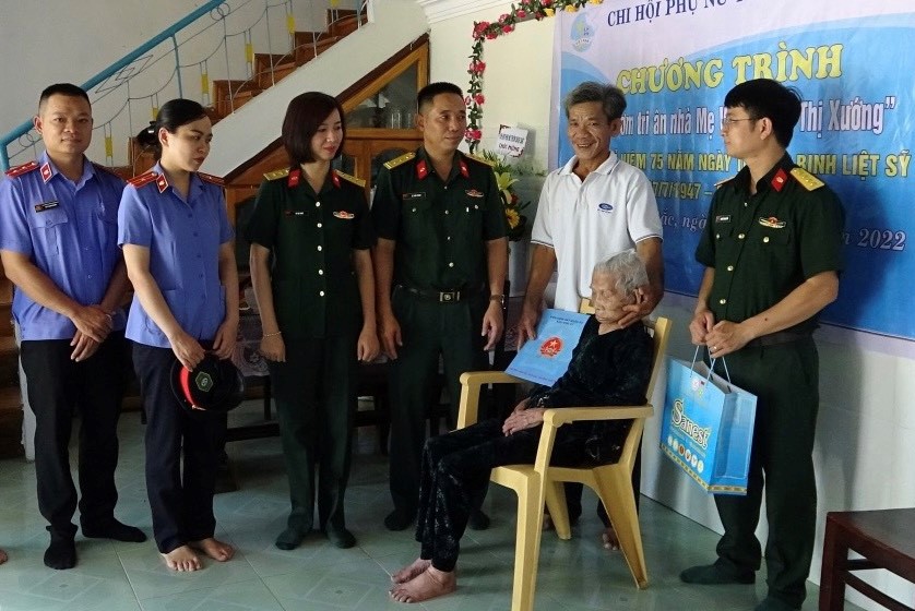 Viện kiểm sát phối hợp trong hoạt động đền ơn đáp nghĩa