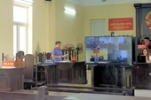 VKSND tỉnh Bắc Kạn tổ chức phiên tòa xét xử trực tuyến
