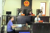 VKSND thị xã Quảng Trị phối hợp với Tòa án xét xử vụ án điểm