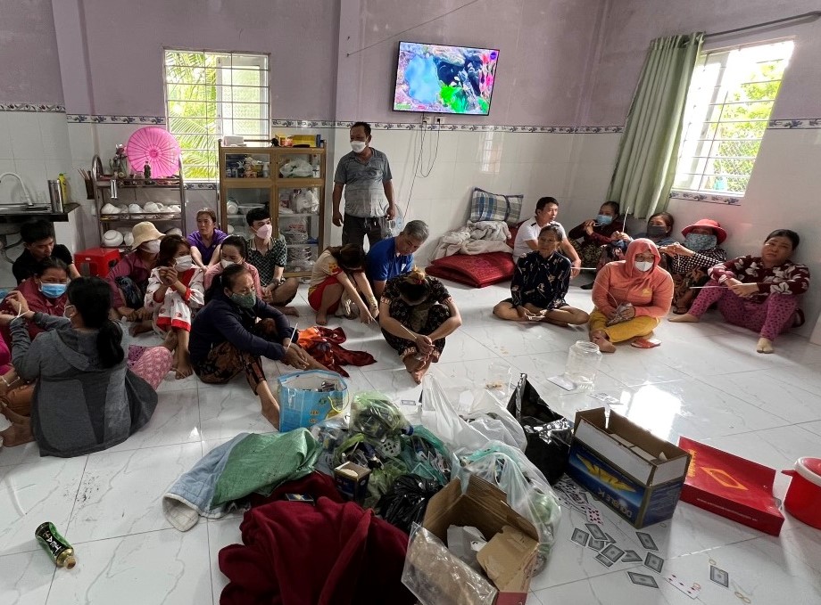 Công an triệt xóa sòng bạc có nhiều “quý bà” ở miền Tây