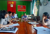 Kết luận trực tiếp kiểm sát tại Chi cục THADS huyện Đức Linh, tỉnh Bình Thuận