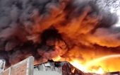 6 giờ nổ lực dập tắt đám cháy tại Long An