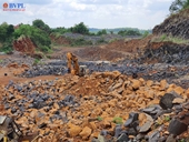 Phát hiện hàng loạt sai phạm tại các mỏ đá ở Đắk Nông