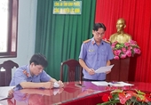 Trực tiếp kiểm sát công tác THAHS tại Công an huyện Lộc Ninh, tỉnh Bình Phước