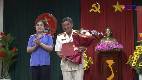 Công bố Quyết định bổ nhiệm chức vụ Viện trưởng VKSND tỉnh Đồng Nai