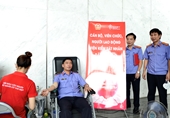 Cán bộ, công chức, người lao động VKSND tối cao tham gia hiến máu tình nguyện