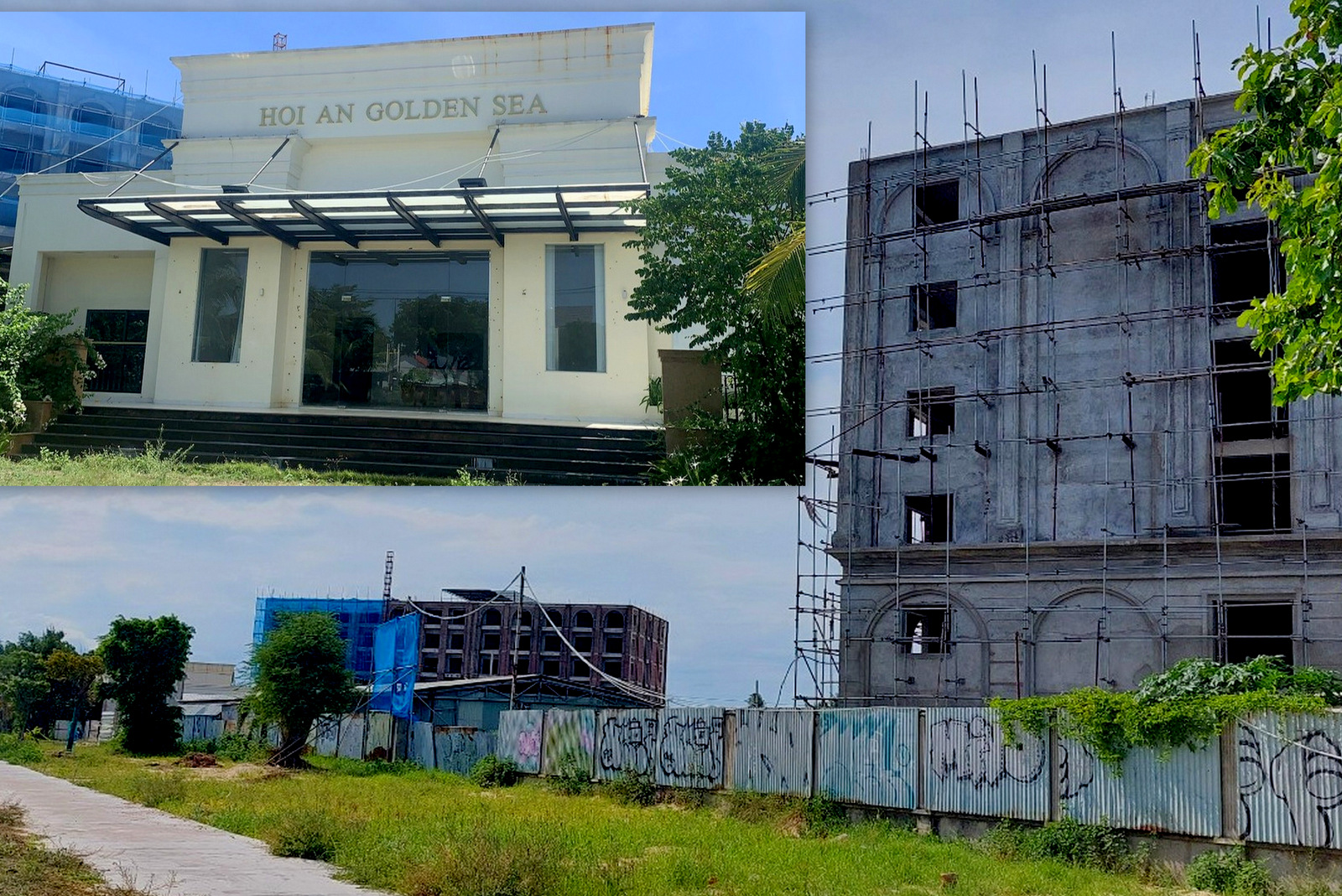 Dự án Hội An Golden Sea dừng thi công, mịt mờ ngày giao nhà cho khách hàng