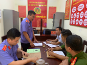 VKSND huyện Tương Dương trực tiếp kiểm sát công tác thi hành án hình sự tại UBND cấp xã