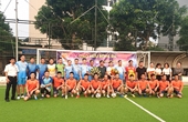 Giao hữu bóng đá Khối tuyên truyền VKSND tối cao với Đoàn thanh niên Chi cục thuế quận Hà Đông