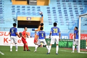 Những khoảnh khắc đẹp trong trận giao hữu bóng đá giữa VKSND tối cao hai nước Việt - Lào