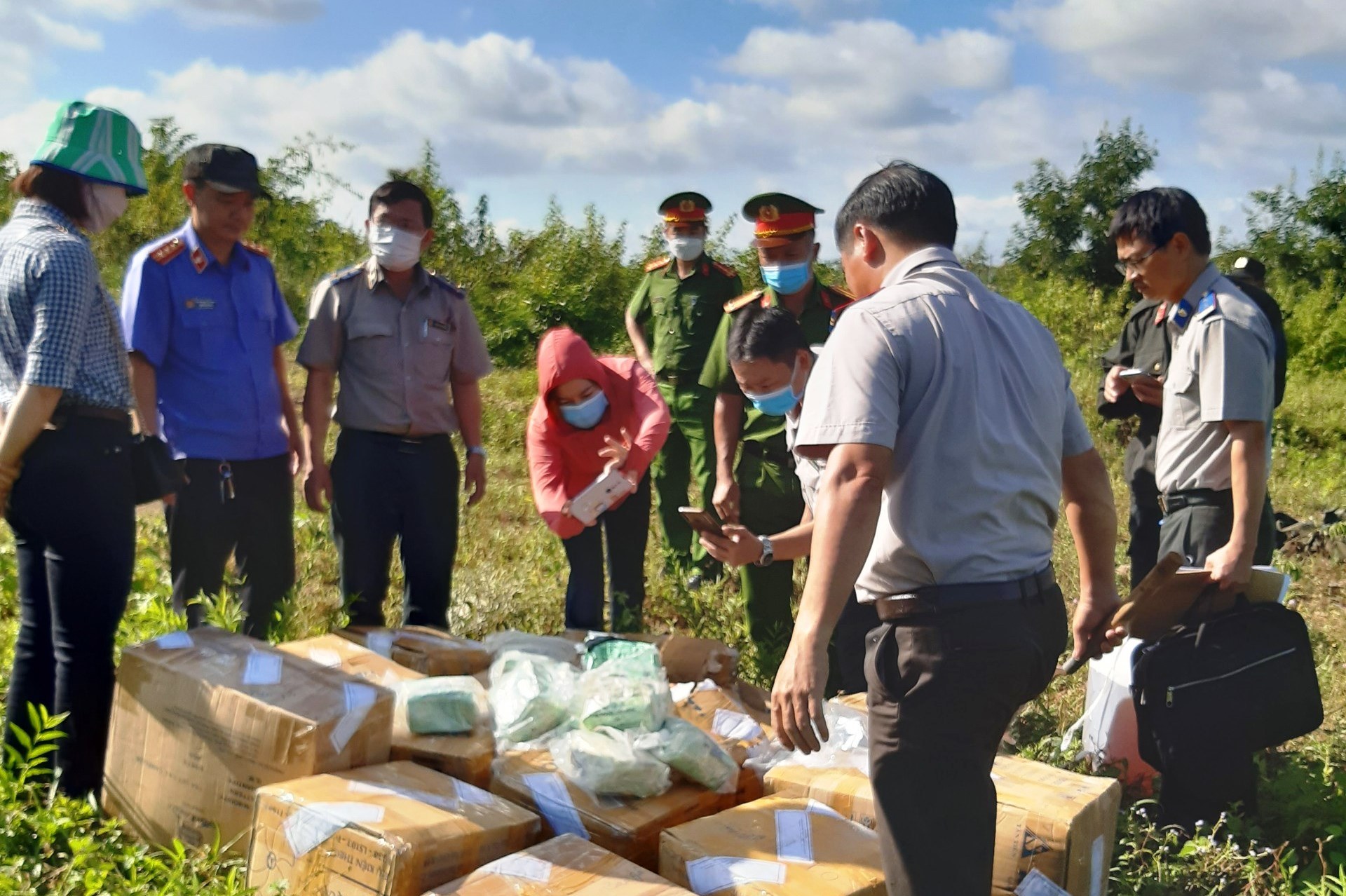 Đắk Lắk Kiểm sát việc tiêu hủy gần 200kg ma túy