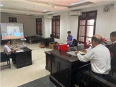 Tổ chức thành công phiên tòa hành chính trực tuyến đầu tiên tại quận Dương Kinh