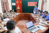 VKSND huyện Hương Sơn trực tiếp kiểm sát tại Chi cục THADS huyện