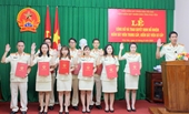VKSND tỉnh Phú Yên trao Quyết định bổ nhiệm chức danh Kiểm sát viên
