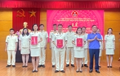 VKSND tỉnh Quảng Ninh công bố và trao quyết định bổ nhiệm 11 Kiểm sát viên