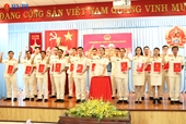 VKSND tỉnh An Giang công bố và trao quyết định bổ nhiệm các chức danh Kiểm sát viên