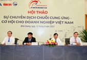 Bình Dương tổ chức Hội thảo chuyển dịch chuỗi cung ứng, cơ hội cho doanh nghiệp Việt Nam