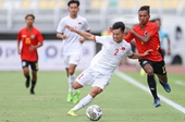 Thắng Timor-Leste 4-0, U20 Việt Nam duy trì lợi thế trước trận quyết định với U20 Indonesia