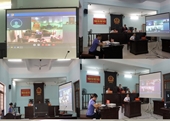 VKSND quận Ngũ Hành Sơn phối hợp tổ chức các phiên tòa trực tuyến