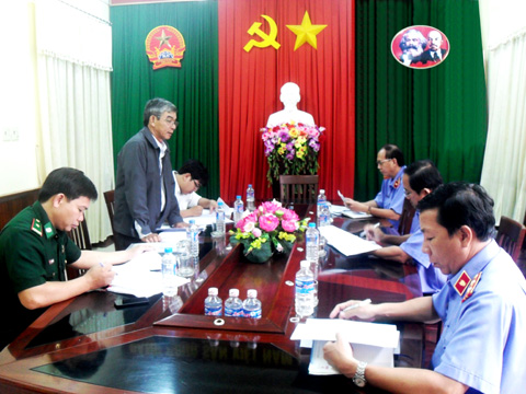 Chủ tịch UBND thị xã chấp nhận kiến nghị của VKSND