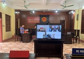 VKSND huyện Tràng Định xét xử trực tuyến 3 đối tượng trộm cắp, tiêu thụ tài sản