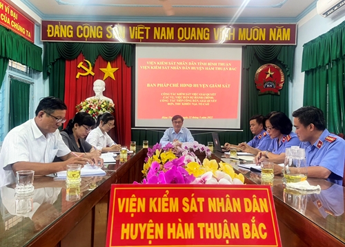 VKSND huyện Hàm Thuận Bắc nỗ lực giải quyết tốt các vụ, việc dân sự, hành chính