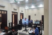 VKSND TP Uông Bí lần đầu tiên tổ chức phiên tòa xét xử theo hình thức trực tuyến