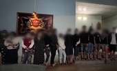 Bắt quả tang 15 nam, nữ thanh niên sử dụng ma túy trong bữa tiệc sinh nhật tại quán Karaoke