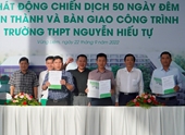 Trungnam Group “dồn lực” cho 50 ngày đêm cao điểm về đích Trường THPT Nguyễn Hiếu Tự