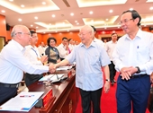 Tổng Bí thư Nguyễn Phú Trọng thăm và làm việc với Thành ủy TP HCM