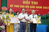Thí sinh của Đảng bộ VKSND tỉnh Hà Nam đạt giải Nhì tại Hội thi Bí thư chi bộ giỏi