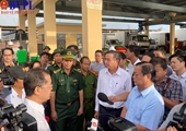Kiểm tra công tác phòng chống bão số 4 tại Đà Nẵng