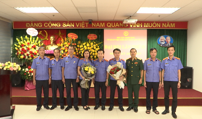 Đại hội Hội Cựu chiến binh cơ quan VKSND tối cao thành công tốt đẹp