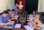 Trực tiếp kiểm sát công tác thi hành án dân sự tại huyện Đầm Hà