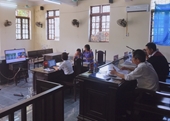 VKSND TP Chí Linh phối hợp tổ chức phiên tòa hành chính trực tuyến đầu tiên