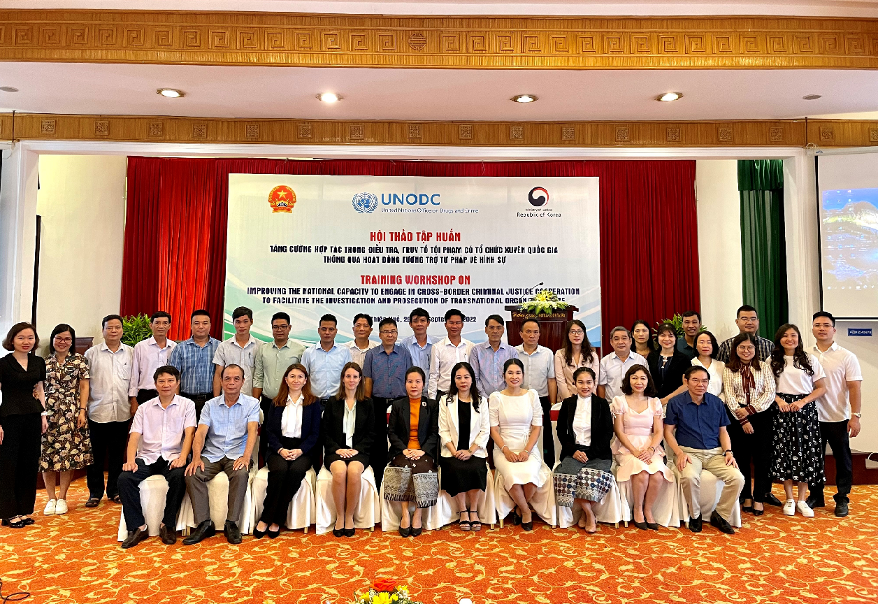 Hội thảo tập huấn quốc tế về tăng cường hợp tác trong điều tra, truy tố tội phạm có tổ chức xuyên quốc gia