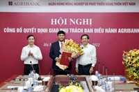 Ngân hàng Nhà nước Việt Nam giao nhiệm vụ Phụ trách Ban điều hành Agribank