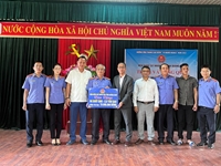 Thắm tình kết nghĩa giữa VKSND tỉnh Quảng Nam và bà con xã Cà Dy, huyện Nam Giang