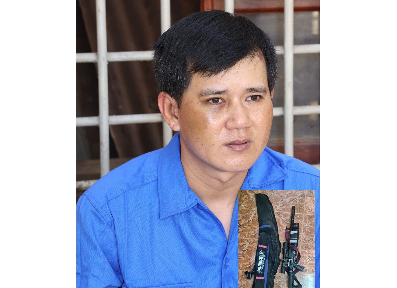 Bắt gã côn đồ dùng súng hơi bắn “con nợ” gây thương tích