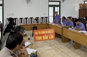 Trực tiếp kiểm sát việc tuân theo pháp luật tại Cục THADS tỉnh Đắk Lắk