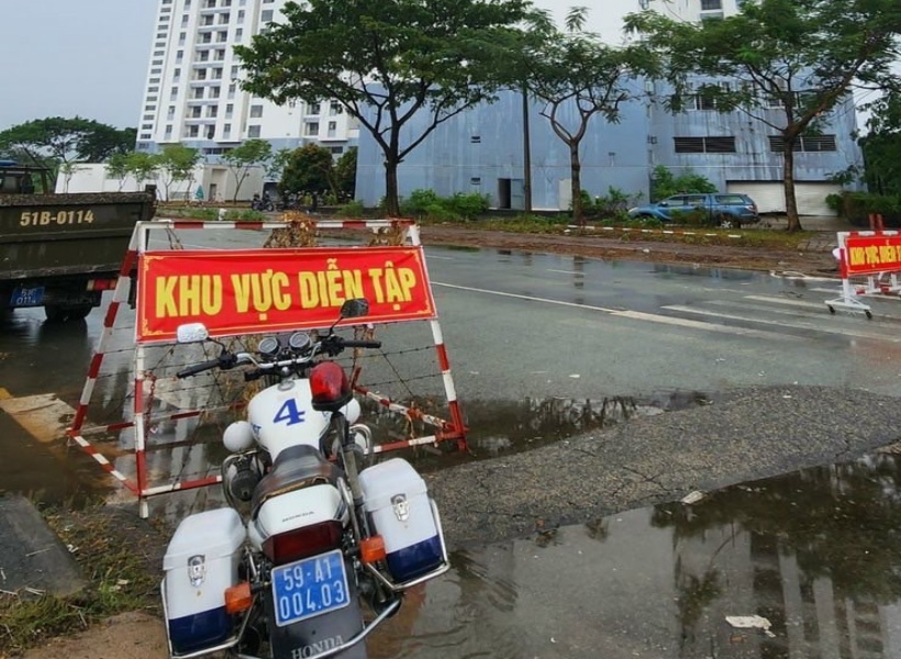 Công an TP HCM điều tra thông tin thất thiệt về hoạt động diễn tập tại tòa nhà thuộc Novaland