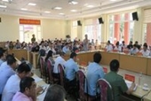 Đối thoại với các hộ dân nuôi ngao trên địa bàn huyện Kiến Thụy trước ngày cưỡng chế