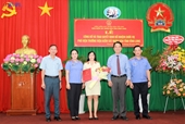 Trao quyết định bổ nhiệm nữ Phó viện trưởng VKSND tỉnh Vĩnh Long