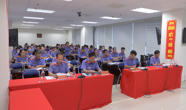 Đồng chí Nguyễn Quang Dũng dự Hội nghị chuyên đề của Đảng bộ Cơ quan điều tra VKSND tối cao