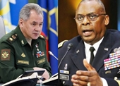 Bộ Trưởng Quốc phòng Nga- Mỹ điện đàm “nóng” về tình hình Ukraine